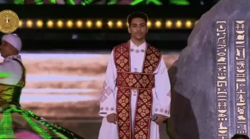 معاني الترنيمة التي ألقىها الشماس مينا فهيم تكشف أبعادًا روحية لحفل افتتاح المتحف المصري